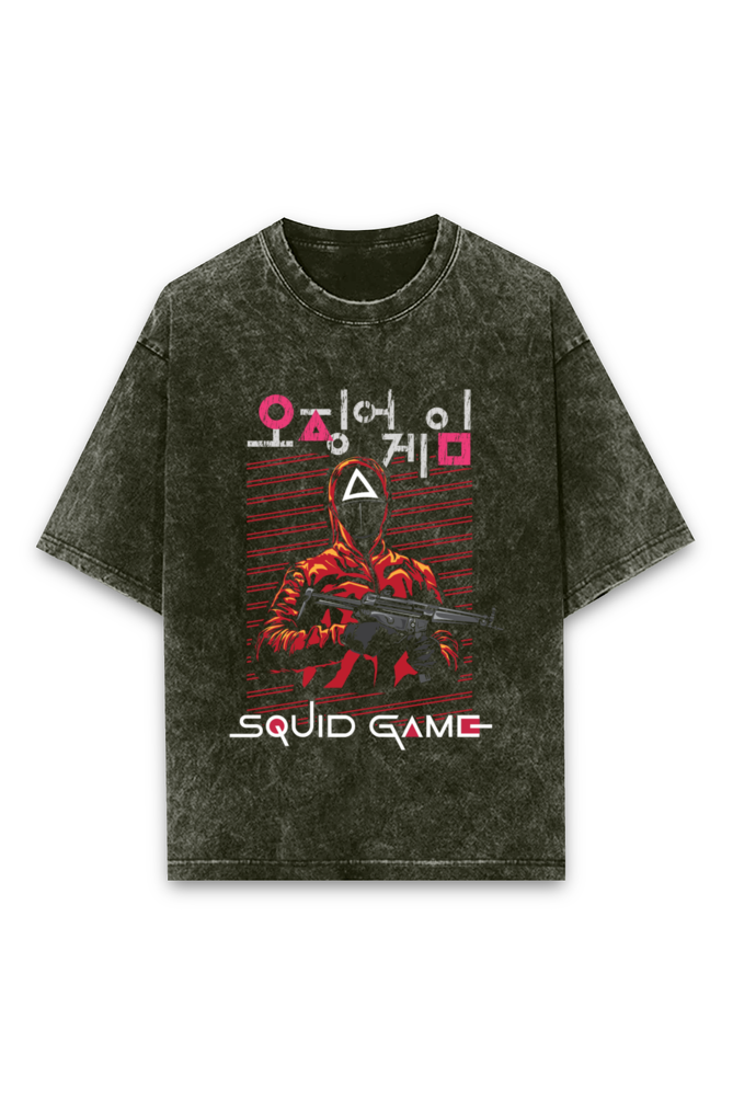 Squid Game: Acid Washed Oversized